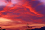 大雪山、銀泉台の旭岳の夜明け