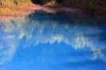 美瑛の丘の四季、青い池