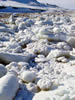 オホーツクの流氷、止別浜の午後