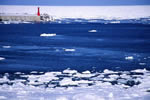 オホーツクの流氷、カーリングの故郷　常呂港