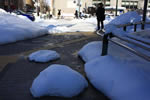 冬の札幌レポート、歩道