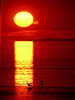 サロマ湖の四季、珠玉の落日
