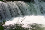 滝の情景、清里桜の滝