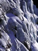 滝の情景、凍る白銀