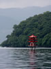 洞爺湖の風景、観音島