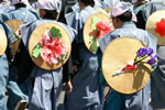 祭りの情景、踊り手