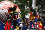 祭りの情景、丘珠獅子祭り