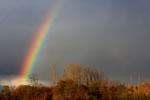 虹の有る風景、北大農場