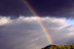 虹の有る風景、中山峠