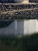 落合ダムの水景色、絵姿