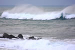 波の情景、南風強し