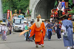 美国祭の日、祝いの街ちえ