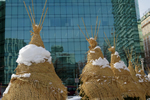 札幌冬物語、吹雪去る