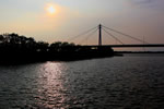 橋の見える風景、石狩大橋