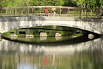 橋の見える風景、中島公園