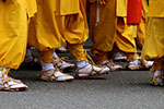 札幌祭りの御輿、御輿の足