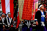 札幌祭りの御輿、幟組
