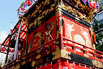 札幌祭りの御輿、帰宮の御輿