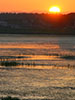 昇日の情景、モエレ沼。7月。４時２６分