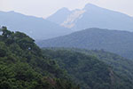 知床の風景２、遠望　硫黄山