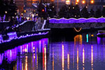 冬の記憶、小樽運河 ４