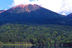 北国の山風景、雌阿寒岳 １