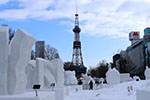 雪まつりを撮る、馴染みの景