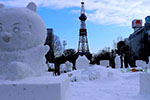 雪まつりを撮る、馴染みの景　５