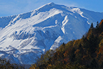 晩秋　層雲峡、大雪連峰　２