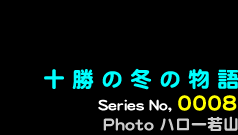 シリーズ番号8番　十勝の冬の物語