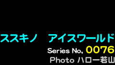 シリーズ番号76　ススキノ　アイスワールド