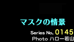 シリーズ番号145番　マスクの情景