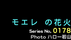 シリーズ番号178番　モエレの花火